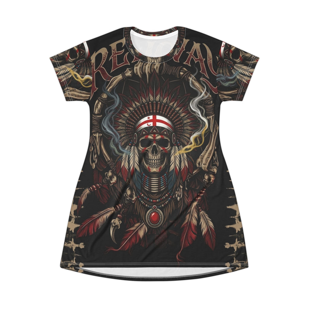 Redway The Miqmaq Chief T-Shirt Dress (AOP)