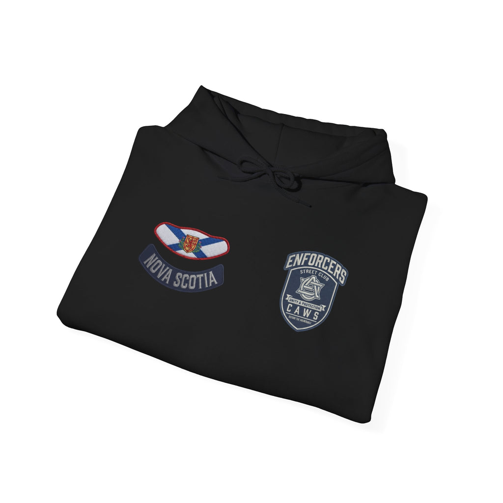 Nova Scotia Captain CAWS - Enforcers - Unisex Heavy Blend™ Hooded Sweatshirt