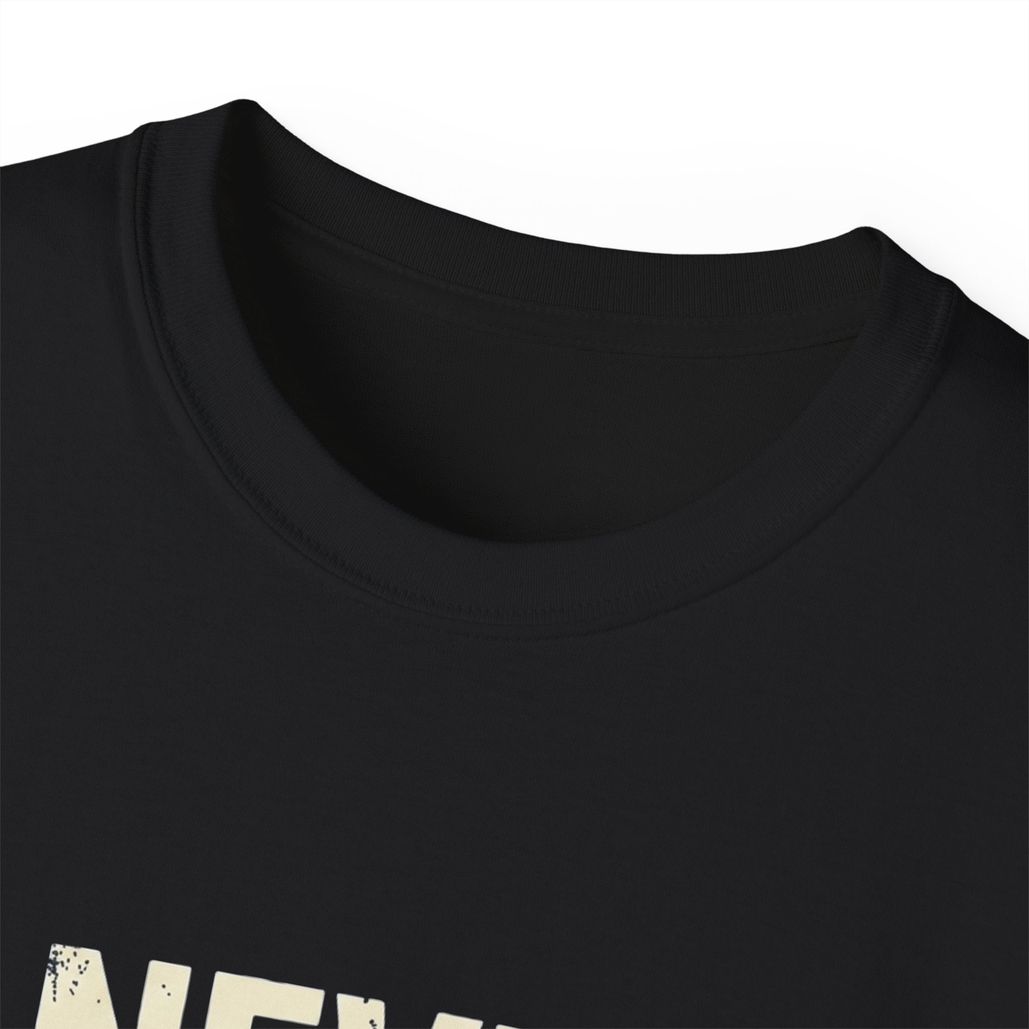 never give up neckline