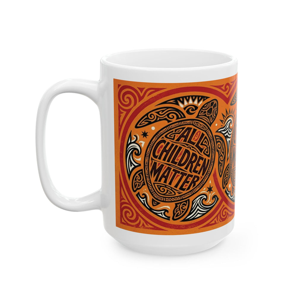 Every Child Matters Turtle - Ceramic Mug, (11oz, 15oz)