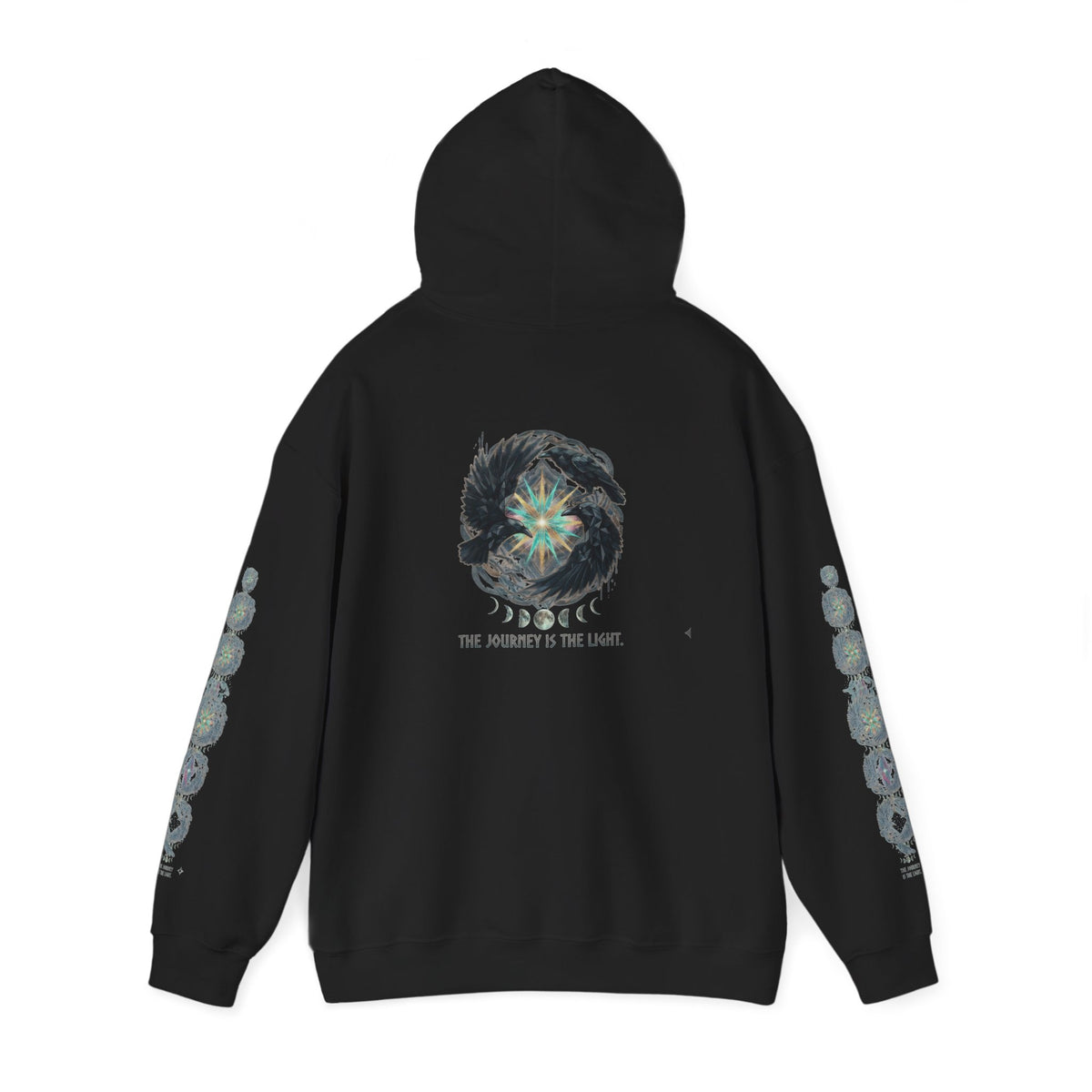 The Obsidian Raven Dawn Unisex Heavy Blend™ Hooded Sweatshirt