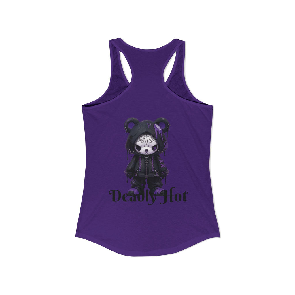 Crazy Cute Goth Grunge Bear - back EMBER SPIRIT 