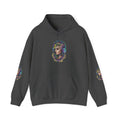 Gamer Goddess Hoodie — Medusa Floral Headphones Portrait All-Over Print Gamer  Goddess Hoodie FRONT