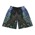 Mystic Moon Wings Basketball Shorts — All - Over PrintEmber Spirit Apparel