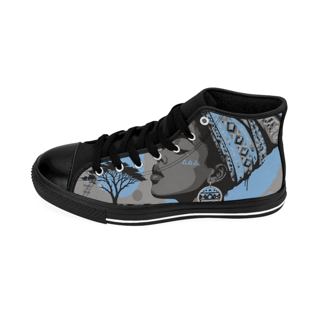 African Queen High-Top Sneakers — Strength & PurposeEmber Spirit Apparel