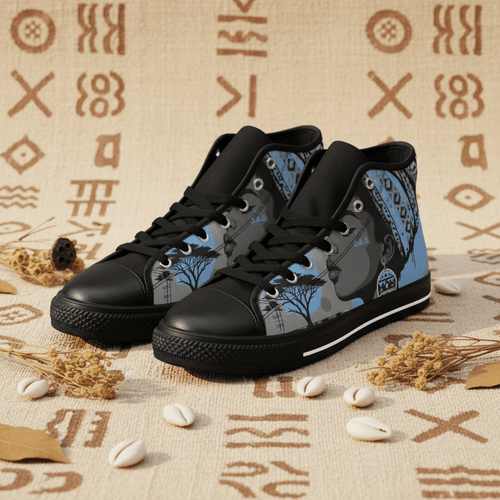 African Queen High-Top Sneakers — Strength & PurposeEmber Spirit Apparel