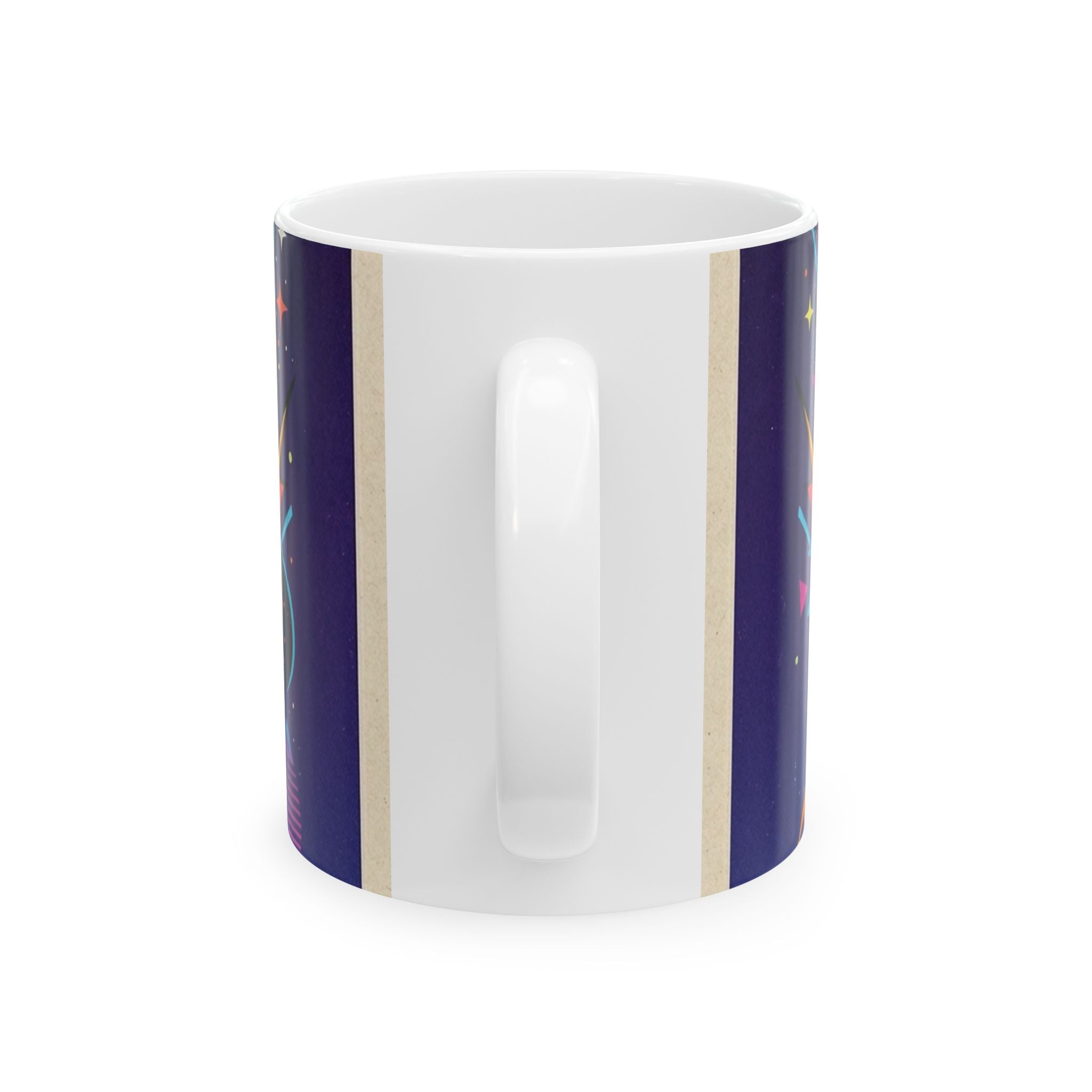 Alien Let Get Lost In The Music - Keep Teaching & Walking The Red Road - Ceramic Mug, (11oz, 15oz)Ember Spirit Apparel