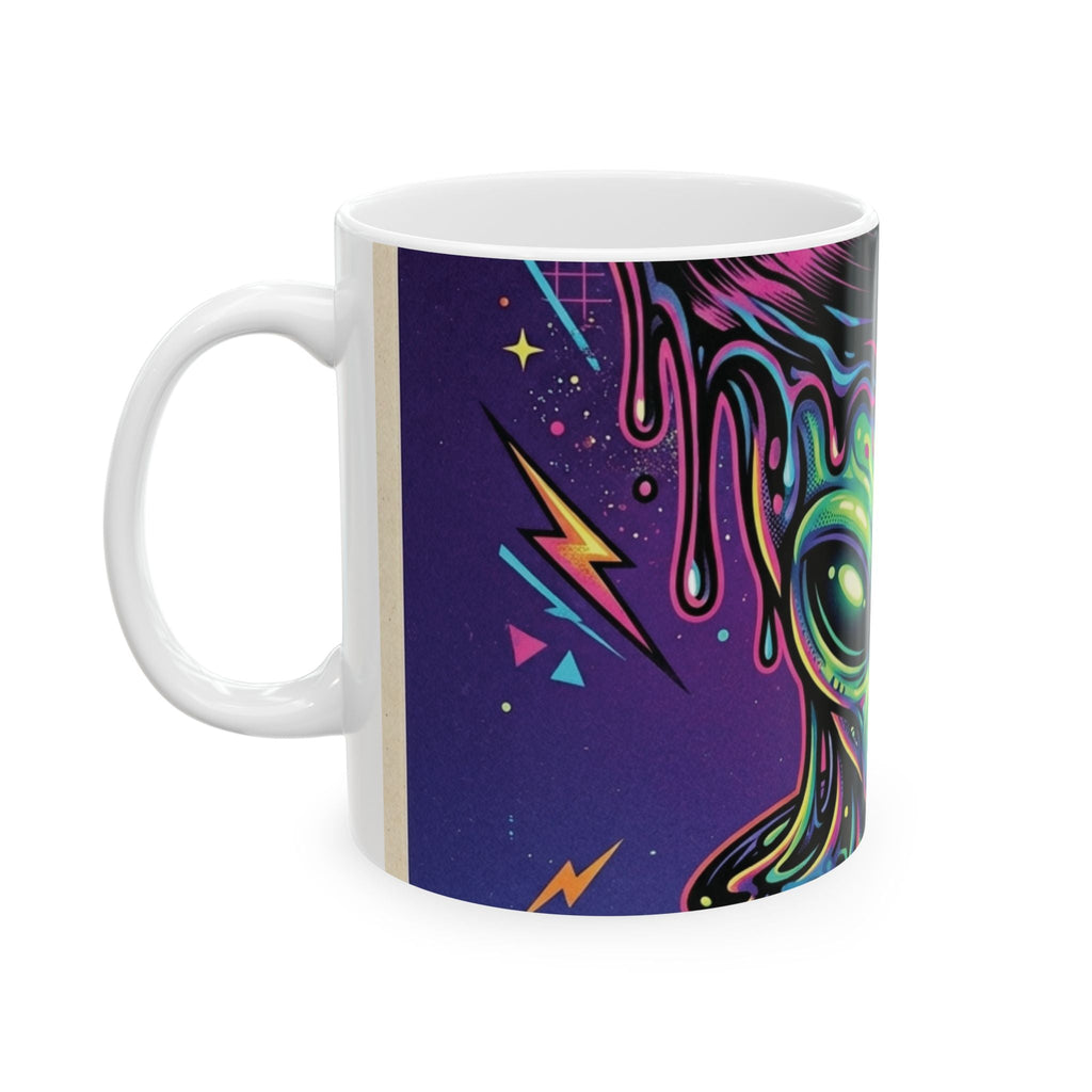 Alien Let Get Lost In The Music - Keep Teaching & Walking The Red Road - Ceramic Mug, (11oz, 15oz)Ember Spirit Apparel