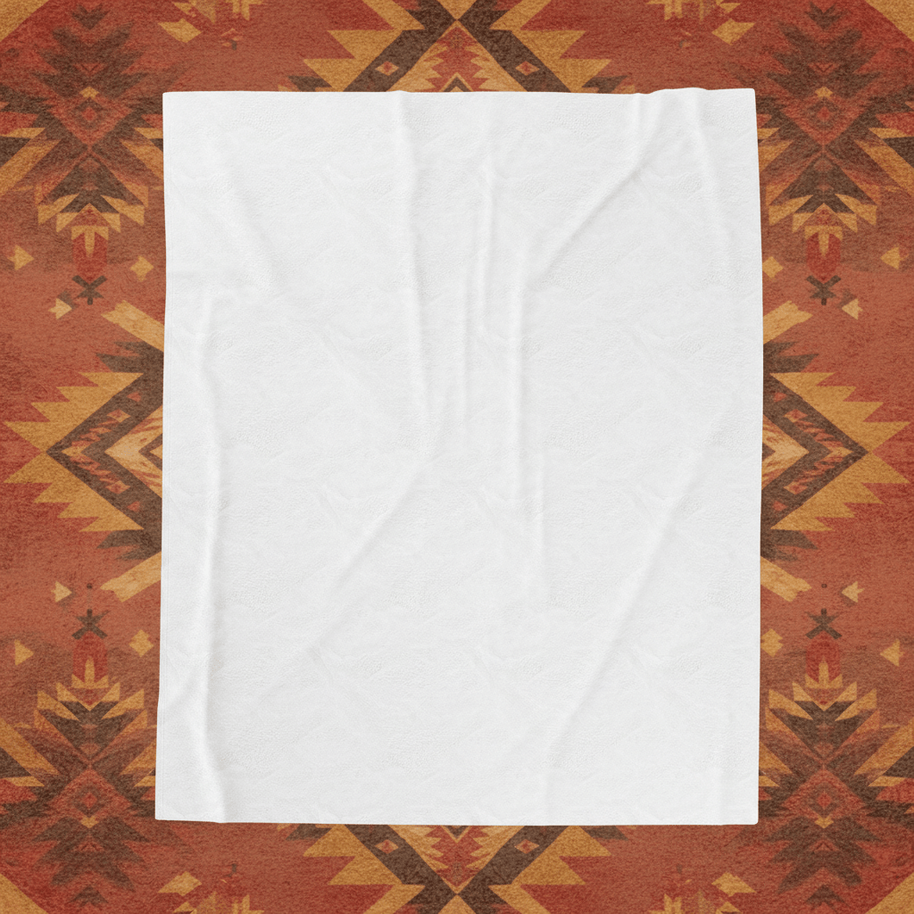 American Eagle Smoke Art Velveteen Plush Blanket — Patriotic Red White & Blue ThrowEmber Spirit Apparel