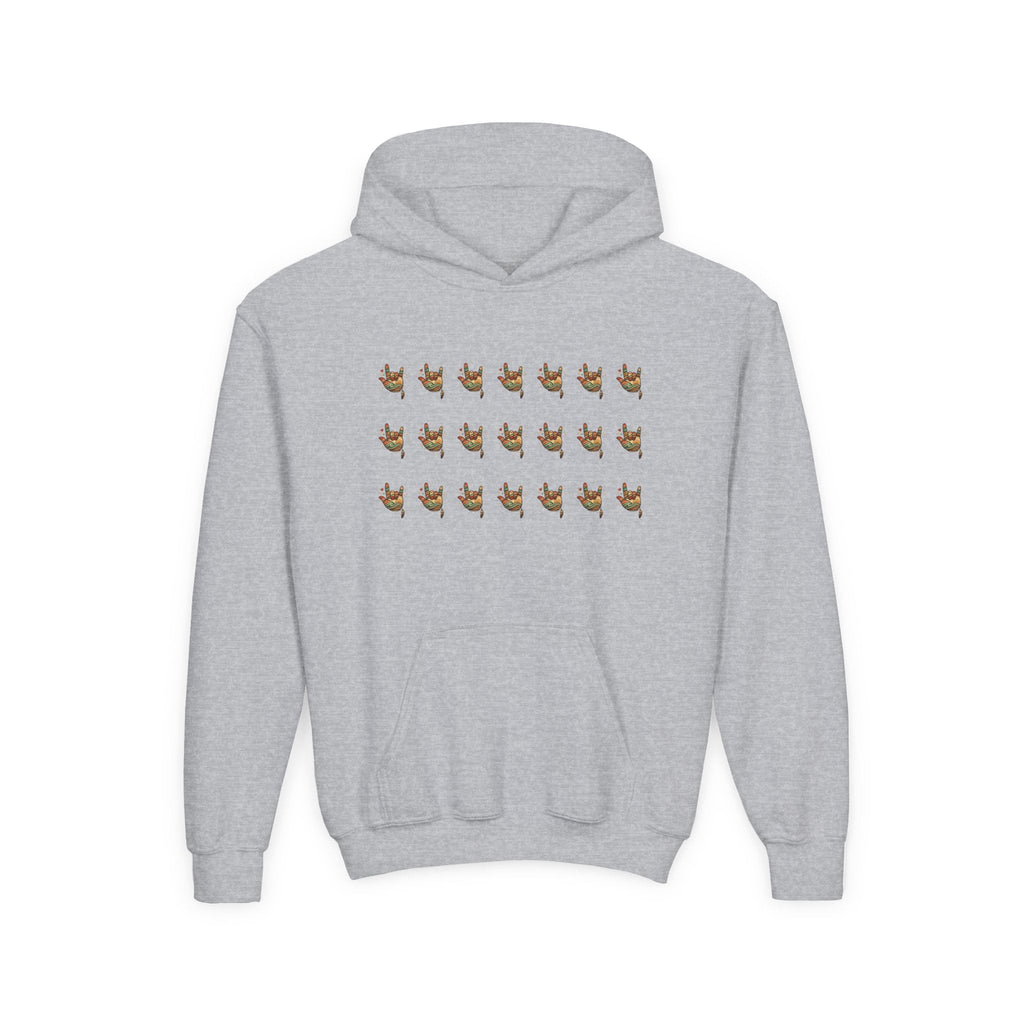 ASL Pride Hoodie — "ASL is a long form of being" Communicating Across CulturesEmber Spirit Apparel