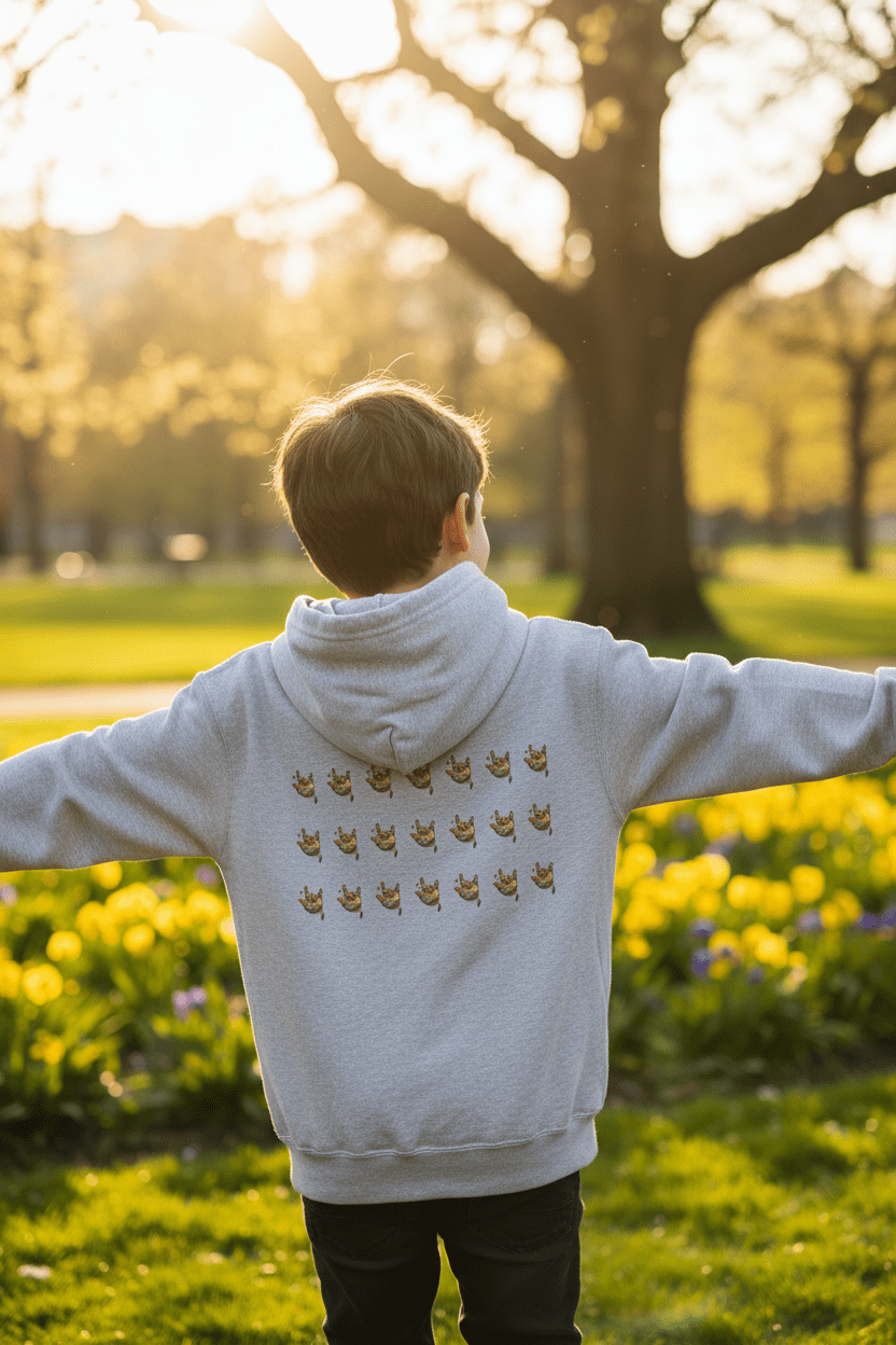 ASL Pride Hoodie — "ASL is a long form of being" Communicating Across CulturesEmber Spirit Apparel
