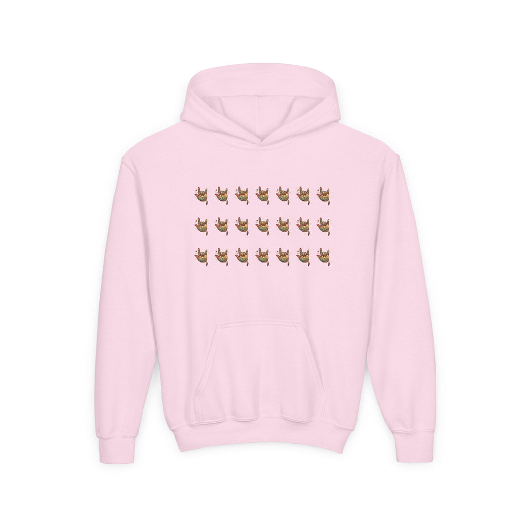 ASL Pride Hoodie — "ASL is a long form of being" Communicating Across CulturesEmber Spirit Apparel