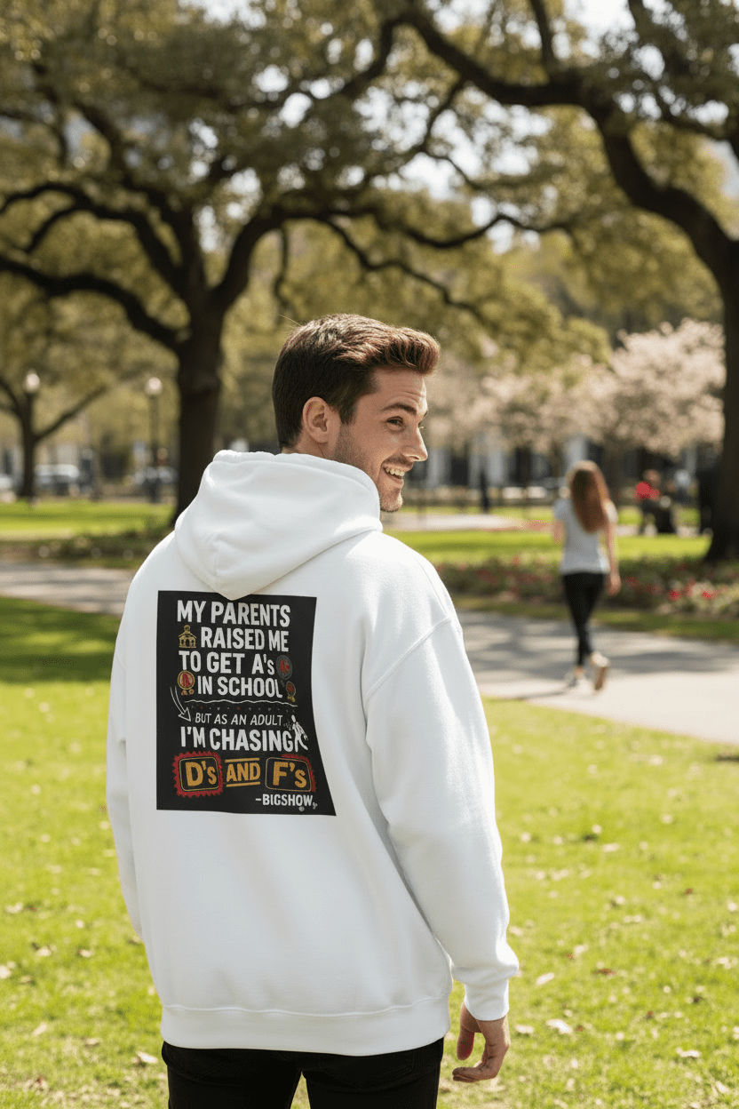 Back to School Funny Humor Hoodie — Adults Motivations Change SweatshirtEmber Spirit Apparel