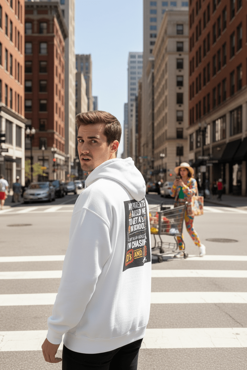 Back to School Funny Humor Hoodie — Adults Motivations Change SweatshirtEmber Spirit Apparel