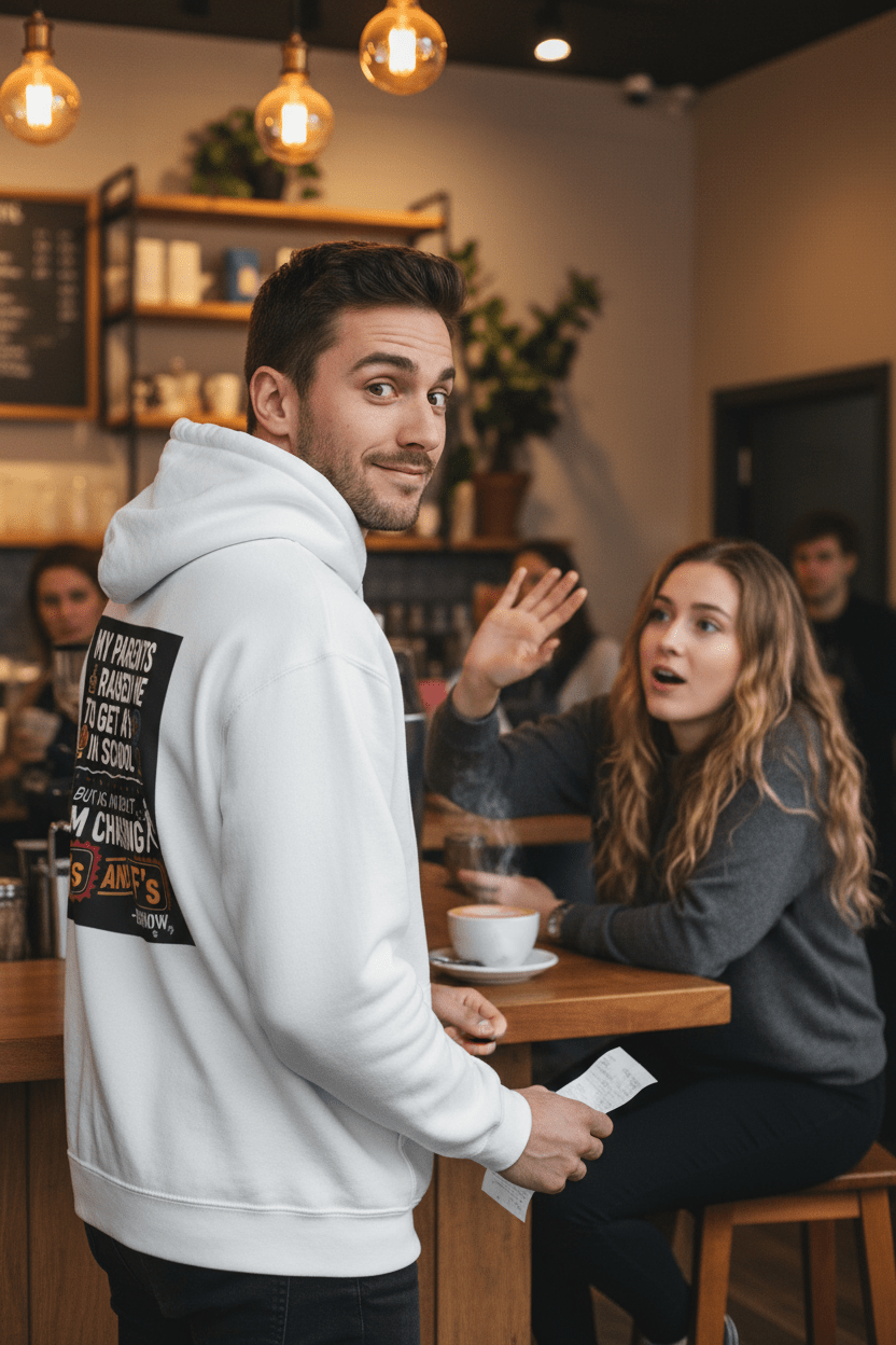 Back to School Funny Humor Hoodie — Adults Motivations Change SweatshirtEmber Spirit Apparel