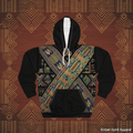 Back To The Roots Graphic Hoodie — Bold Afro - Futurist All - Over PrintEmber Spirit Apparel