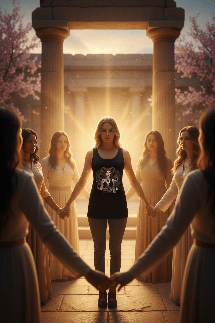Be Lilith Not Eve Women’s Rib Tank — Feminist Equality Graphic TankEmber Spirit Apparel