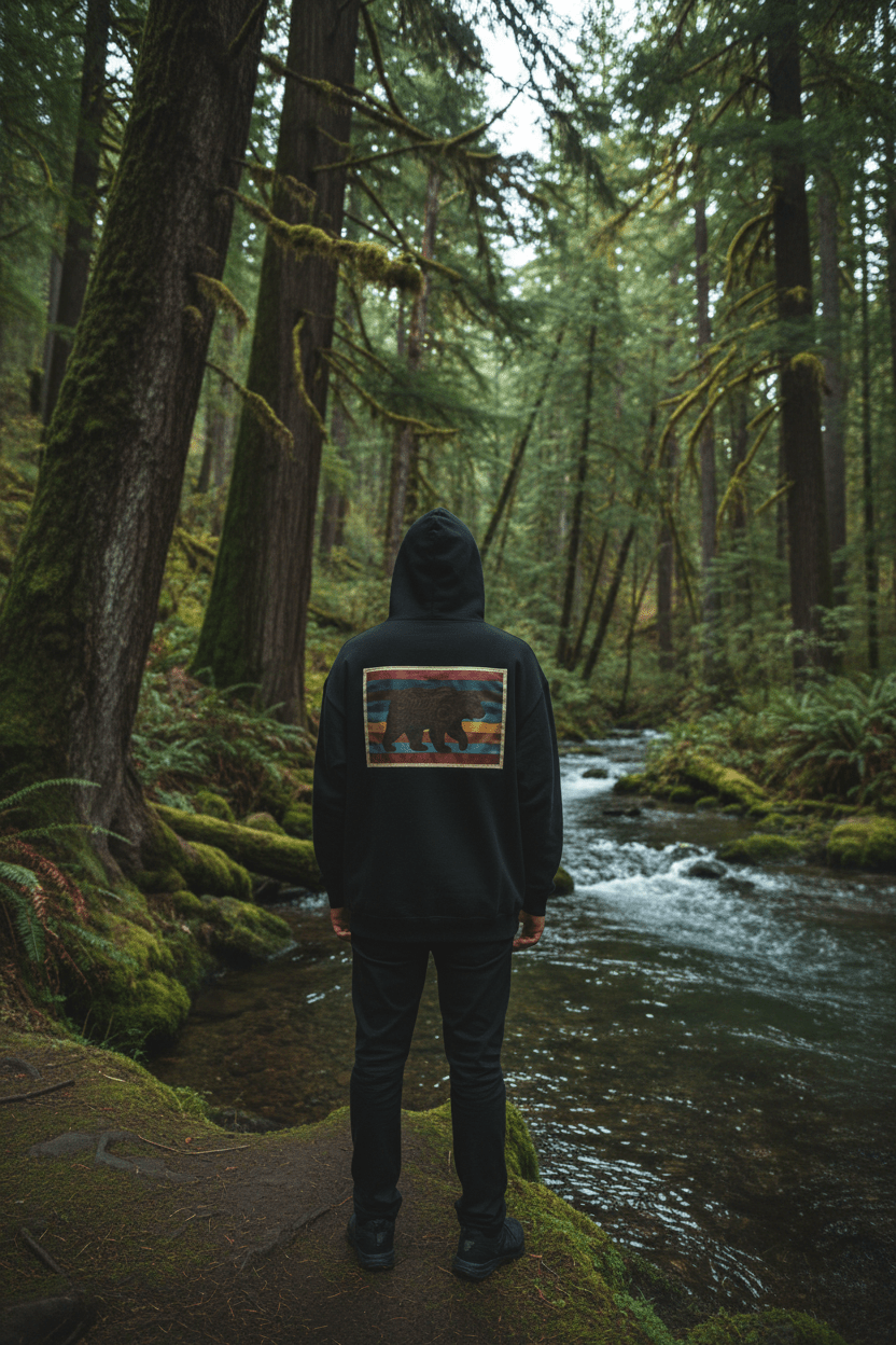 Bear 7 Grandfather Teachings Hoodie – Indigenous Courage Teaching SweatshirtEmber Spirit Apparel