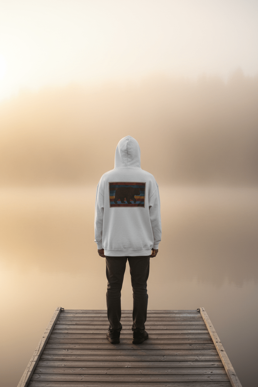 Bear 7 Grandfather Teachings Hoodie – Indigenous Courage Teaching SweatshirtEmber Spirit Apparel