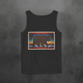 Bear Strength Retro Tank — Vintage Graphic Garment - Dyed TankEmber Spirit Apparel
