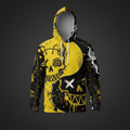 Bee Yin - Yang Graphic Hoodie – Yellow & Black StreetwearEmber Spirit Apparel