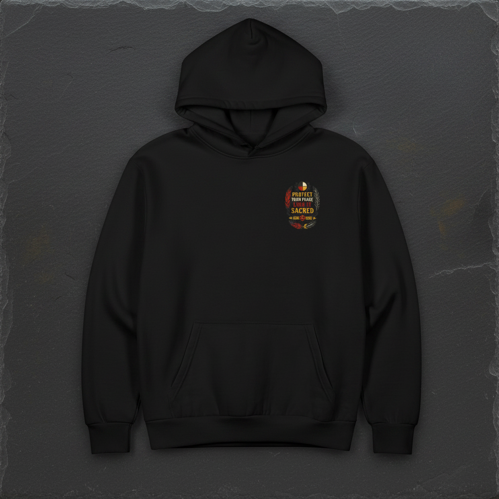 Black Hoodie Front
