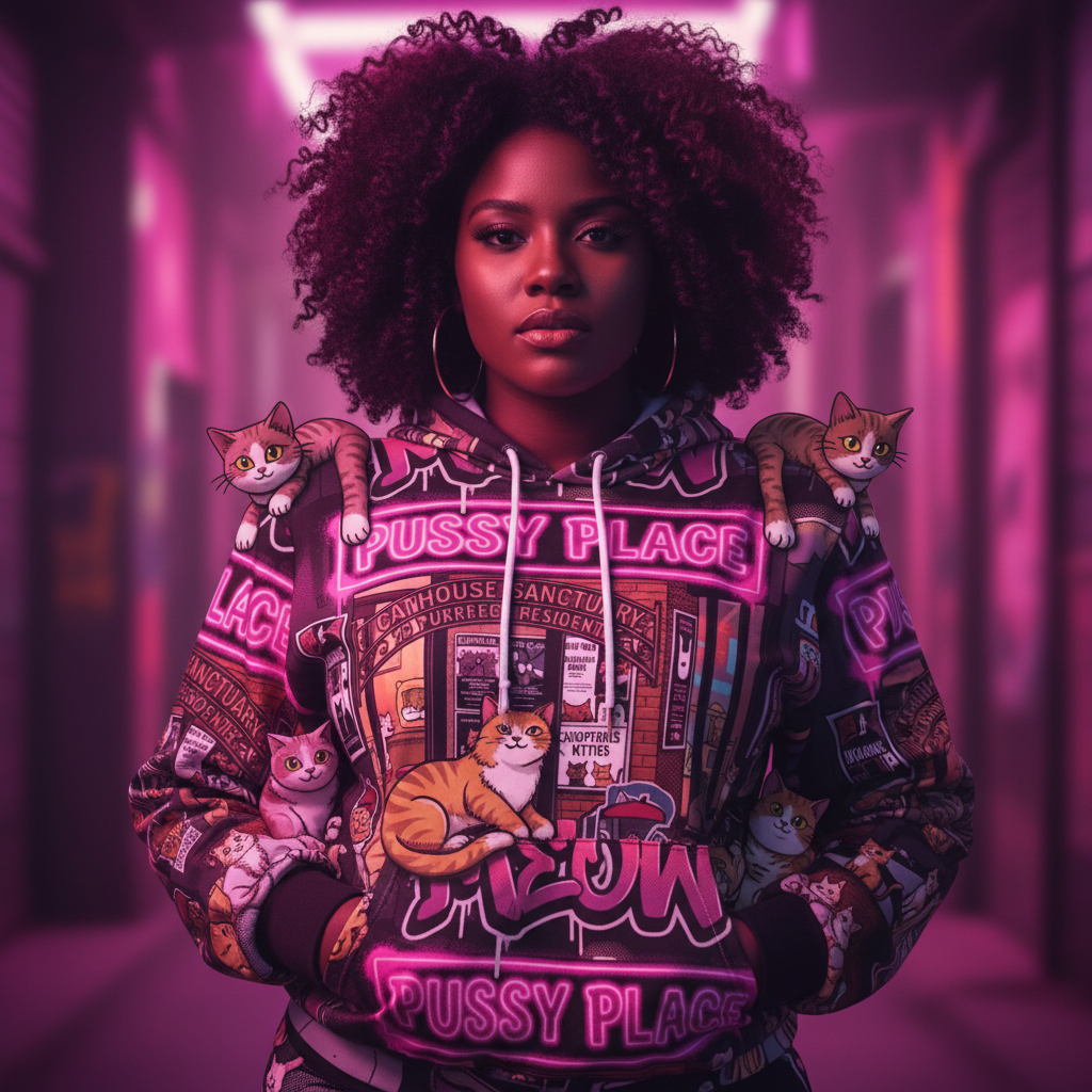 Black Woman Mockup