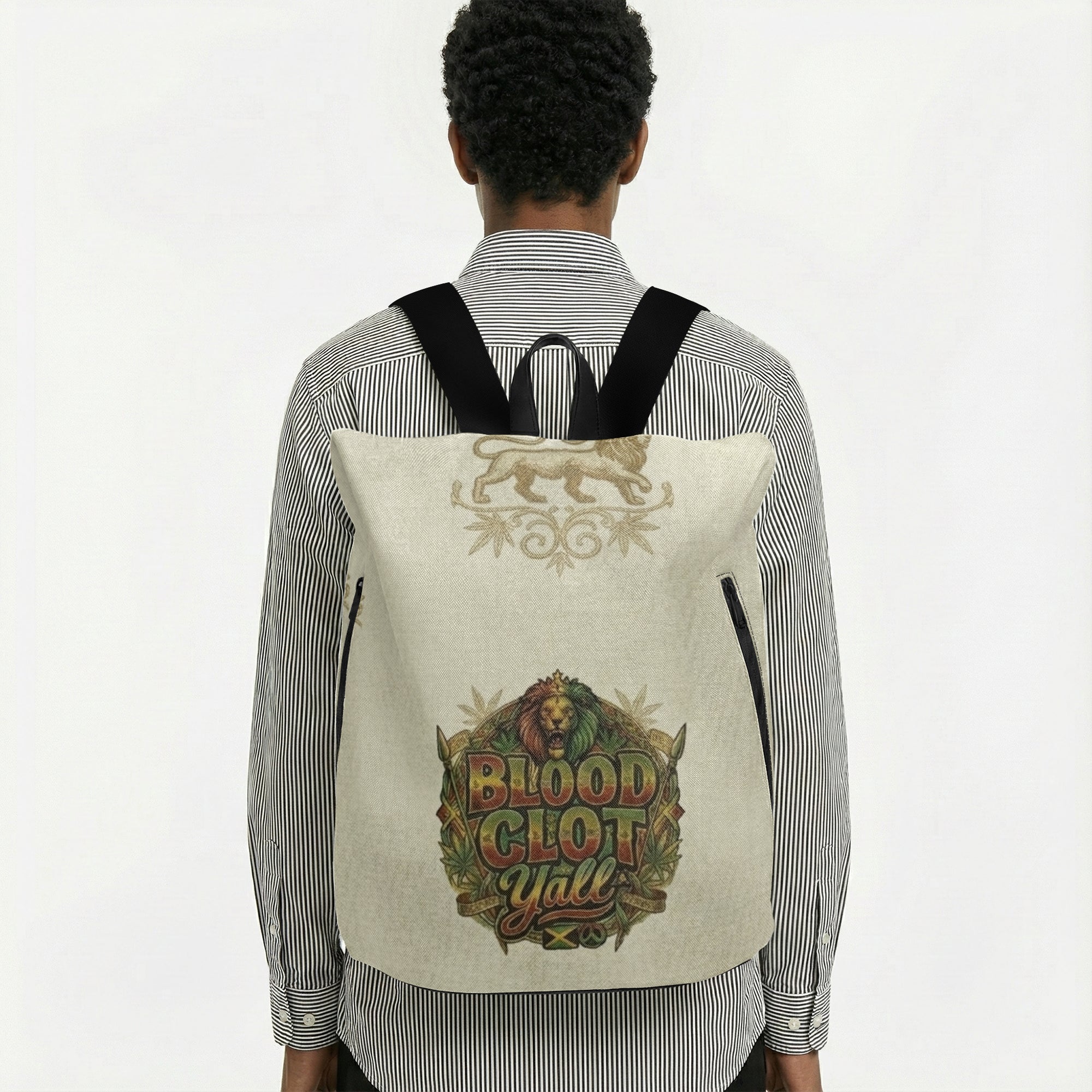 Blood Clot Y’all – Jamaican Street Culture BackpackEmber Spirit Apparel