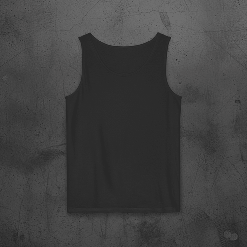 Buffalo Respect Retro Tank — Vintage Graphic Garment - Dyed TankEmber Spirit Apparel