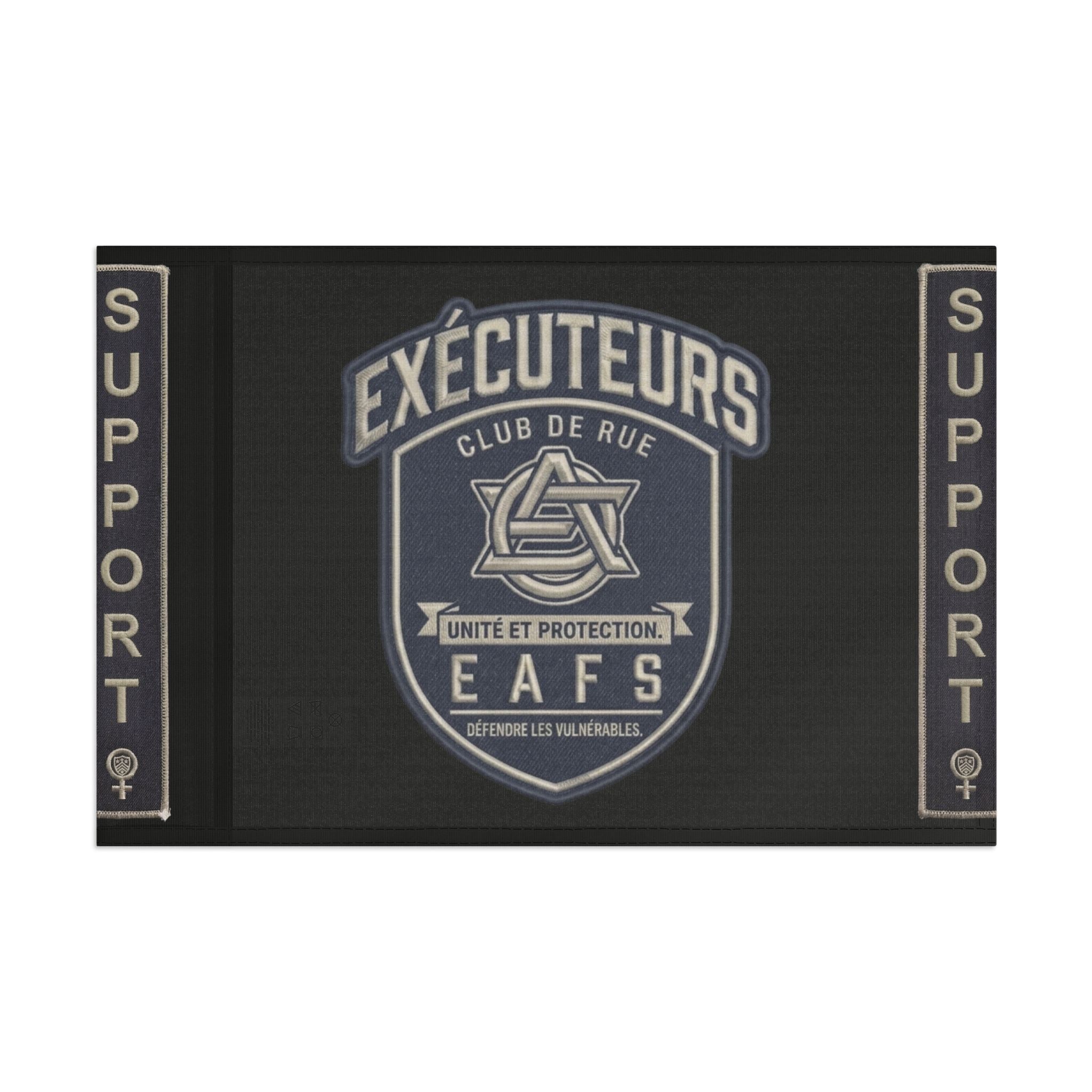 CAWS - Enforcers Street Club Flag – Unity & Protection CAWS Emblem ( French)Ember Spirit Apparel