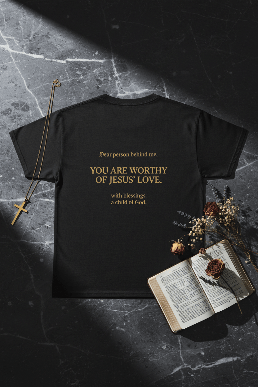 Christian Faith T-Shirt — "You Are Loved by Jesus" Inspirational TeeEmber Spirit Apparel