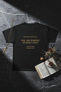 Christian Faith T-Shirt — "You Are Loved by Jesus" Inspirational TeeEmber Spirit Apparel