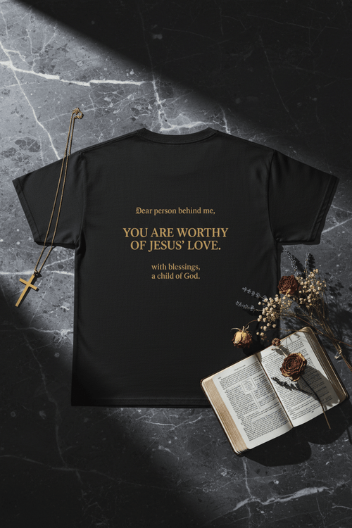 Christian Faith T-Shirt — "You Are Loved by Jesus" Inspirational TeeEmber Spirit Apparel