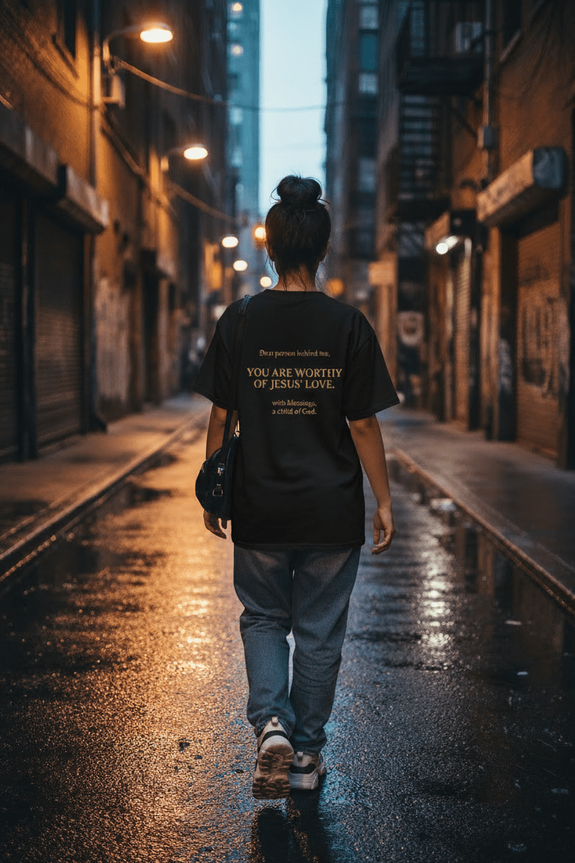Christian Faith T-Shirt — "You Are Loved by Jesus" Inspirational TeeEmber Spirit Apparel