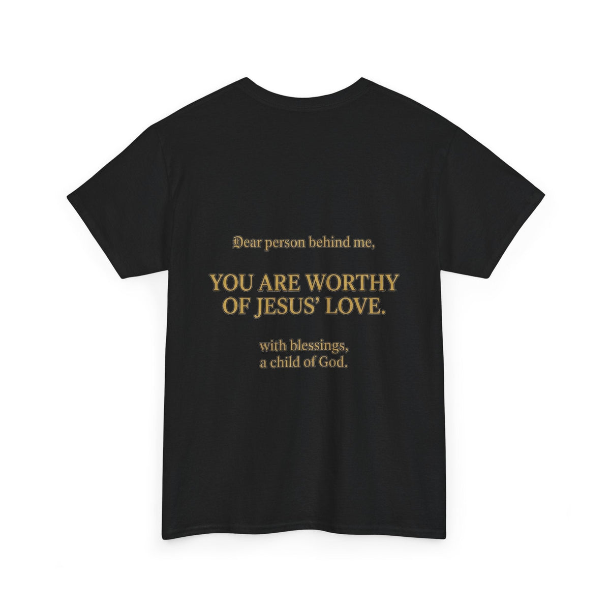Christian Faith T-Shirt — "You Are Loved by Jesus" Inspirational TeeEmber Spirit Apparel