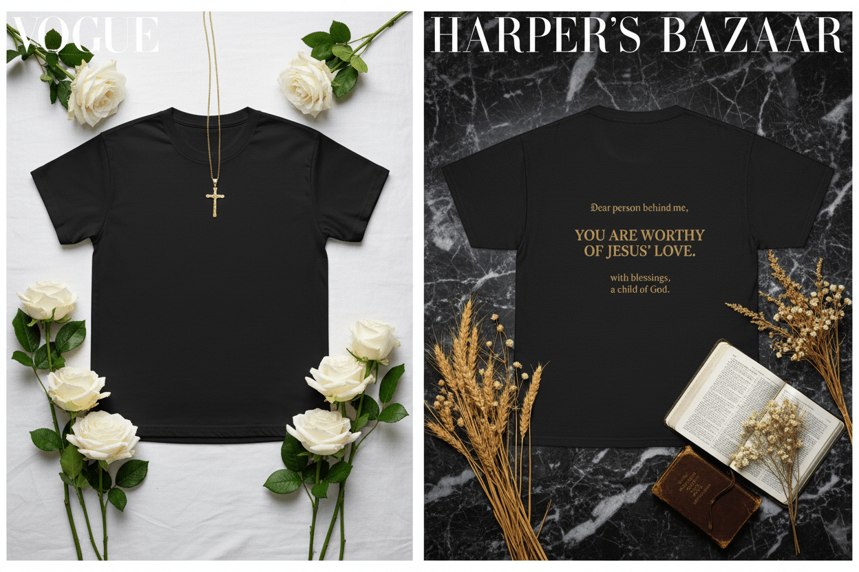 Christian Faith T-Shirt — "You Are Loved by Jesus" Inspirational TeeEmber Spirit Apparel