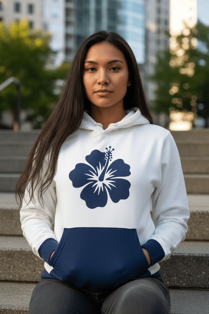 Clair's Summer Hoodie - Pullover Hoodie (AOP)Ember Spirit Apparel