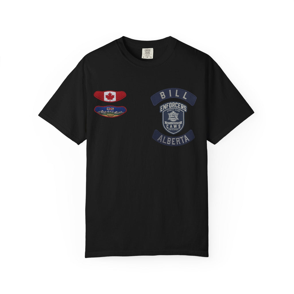 Copy of Street Club Enforcers Tee — CAW (Children Animals Women) Protection Crest T-ShirtEmber Spirit Apparel
