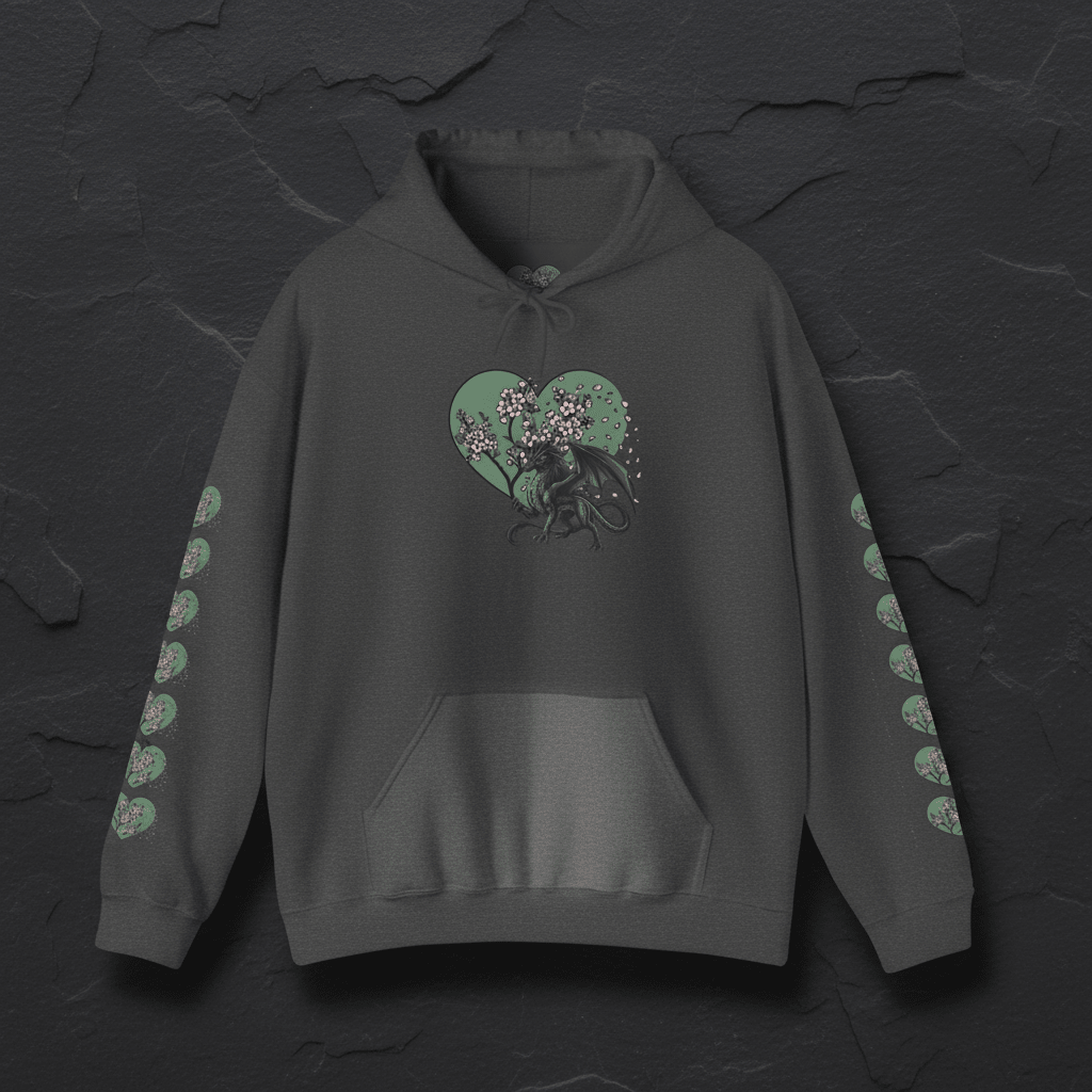 Dragon Luck Hoodie — Magical Chinese Anime Inspired Dragon DesignEmber Spirit Apparel