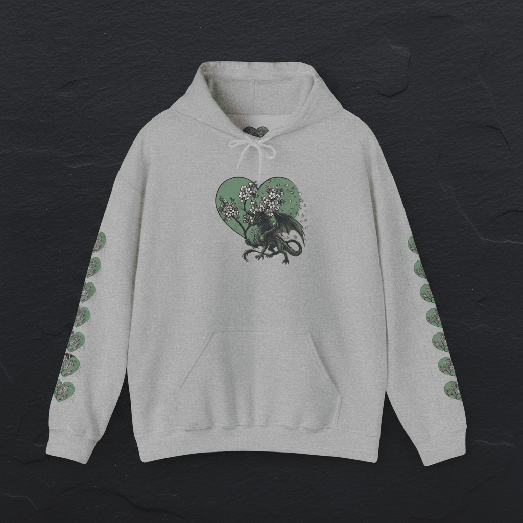 Dragon Luck Hoodie — Magical Chinese Anime Inspired Dragon DesignEmber Spirit Apparel