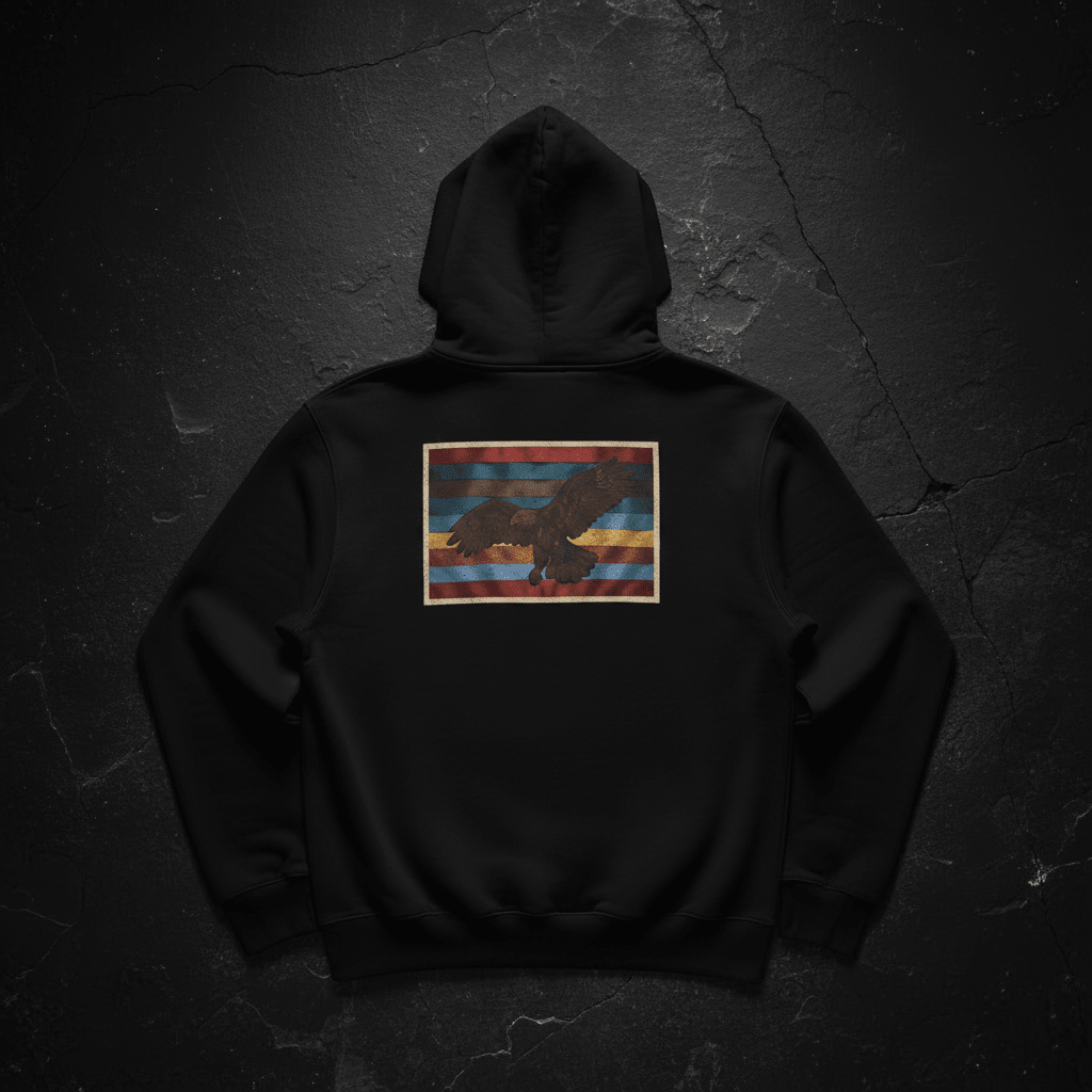 Eagle 7 Grandfather Teachings Hoodie – Indigenous Love Teaching SweatshirtEmber Spirit Apparel