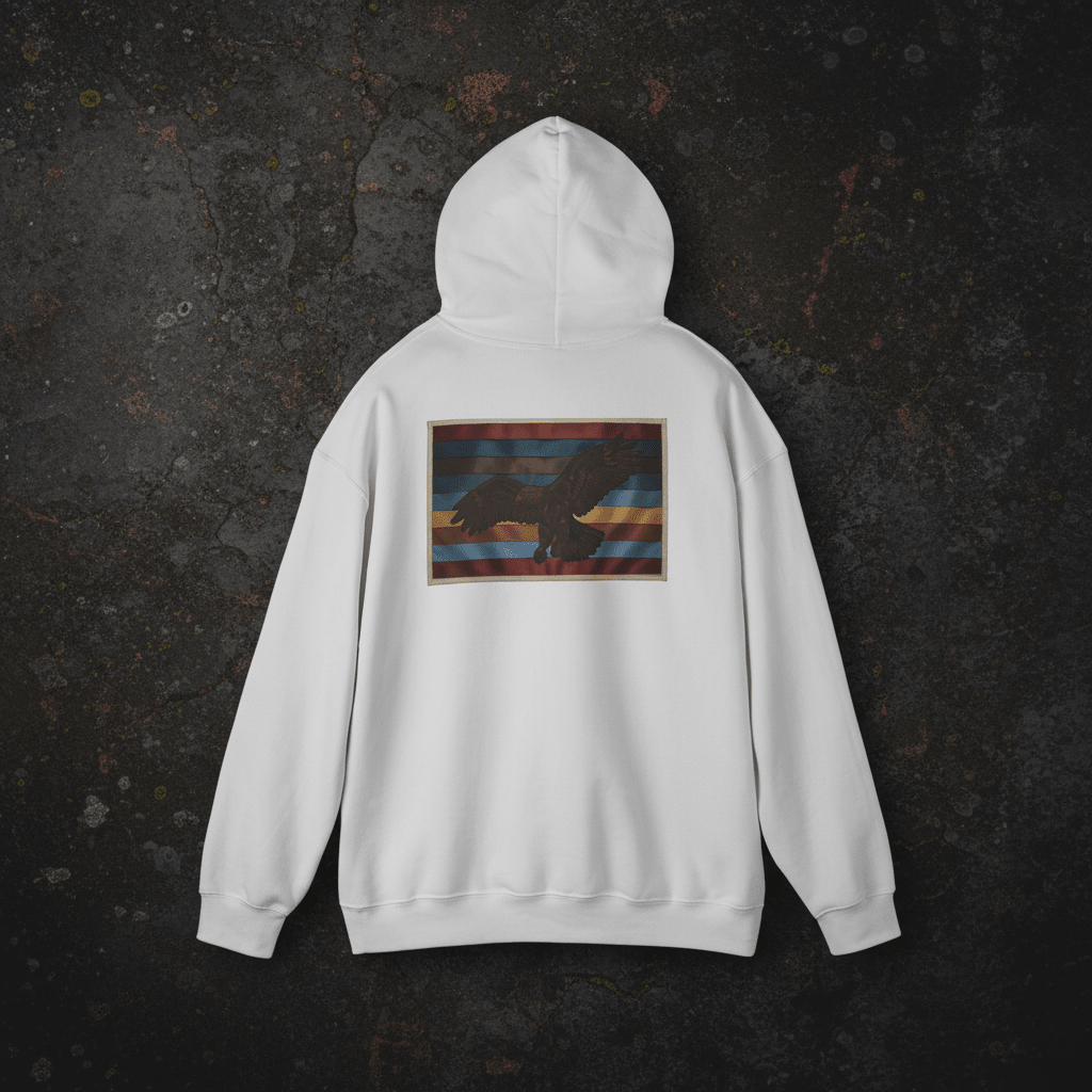 Eagle 7 Grandfather Teachings Hoodie – Indigenous Love Teaching SweatshirtEmber Spirit Apparel
