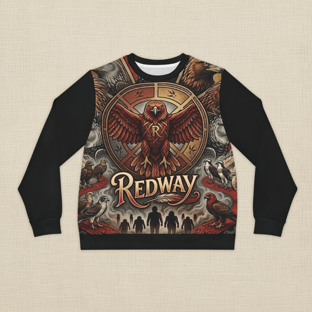 Eagle 'Redway' Lightweight SweatshirtEmber Spirit Apparel