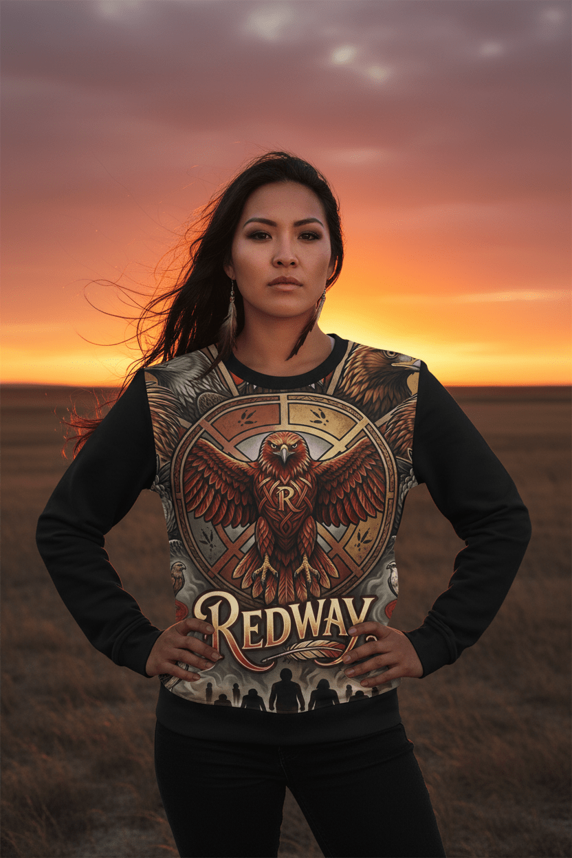 Eagle 'Redway' Lightweight SweatshirtEmber Spirit Apparel