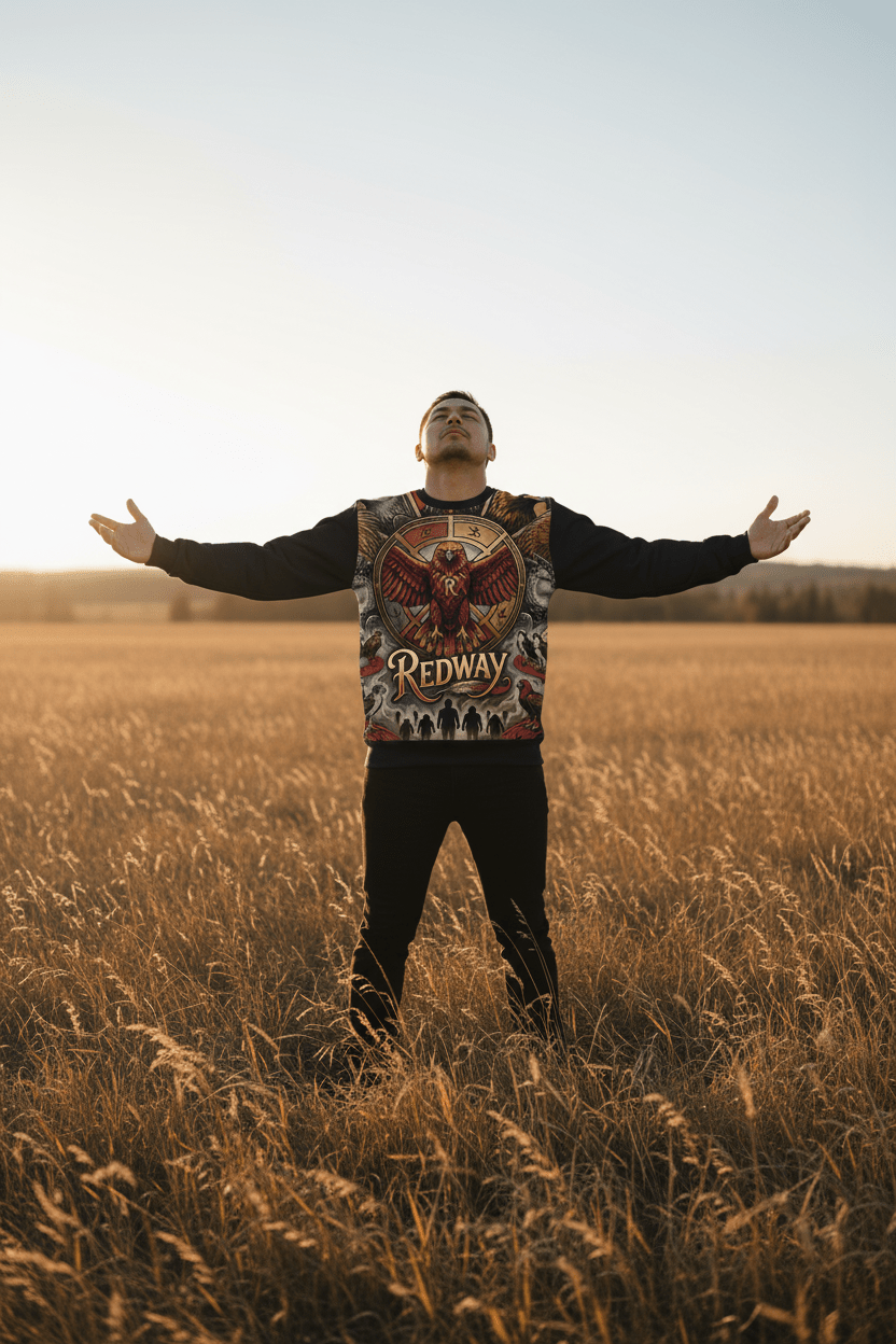 Eagle 'Redway' Lightweight SweatshirtEmber Spirit Apparel