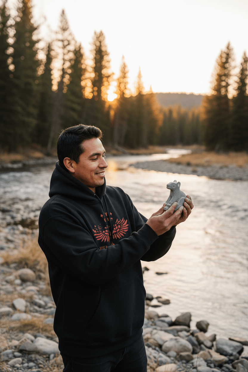 Ed's Inspirational Tribute Hoodie — "Care to Carve" Tribute SweatshirtEmber Spirit Apparel