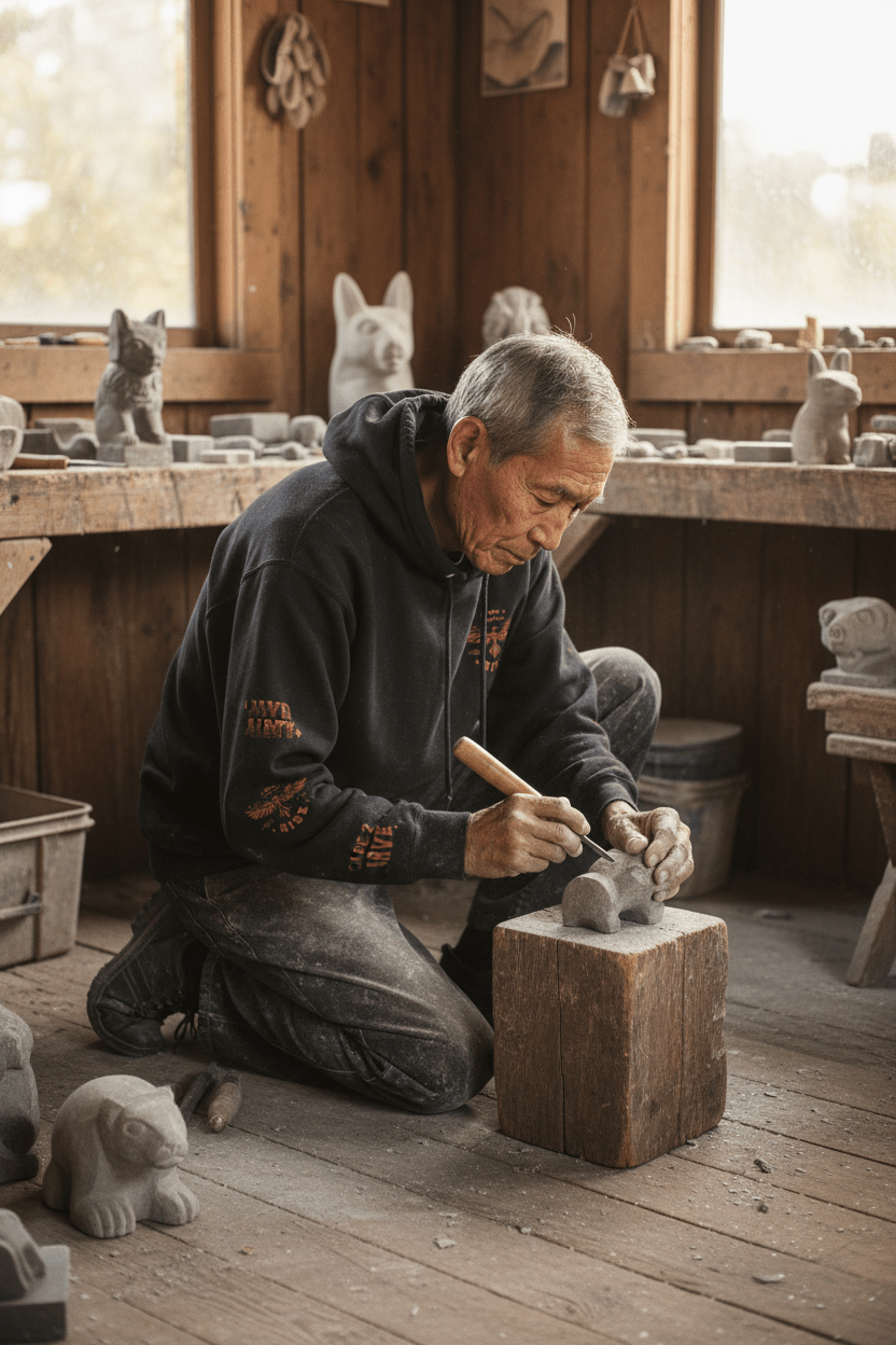 Ed's Inspirational Tribute Hoodie — "Care to Carve" Tribute SweatshirtEmber Spirit Apparel