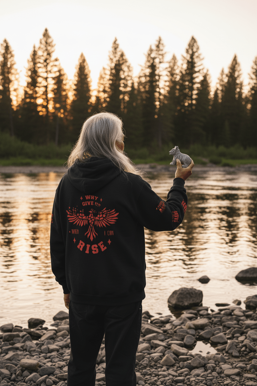 Ed's Inspirational Tribute Hoodie — "Care to Carve" Tribute SweatshirtEmber Spirit Apparel
