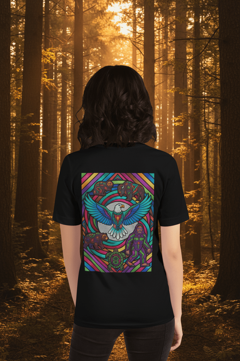 Ember Spirit 7 Grandfather Teachings Unisex T-Shirt – Indigenous Streetwear Graphic TeeEmber Spirit Apparel