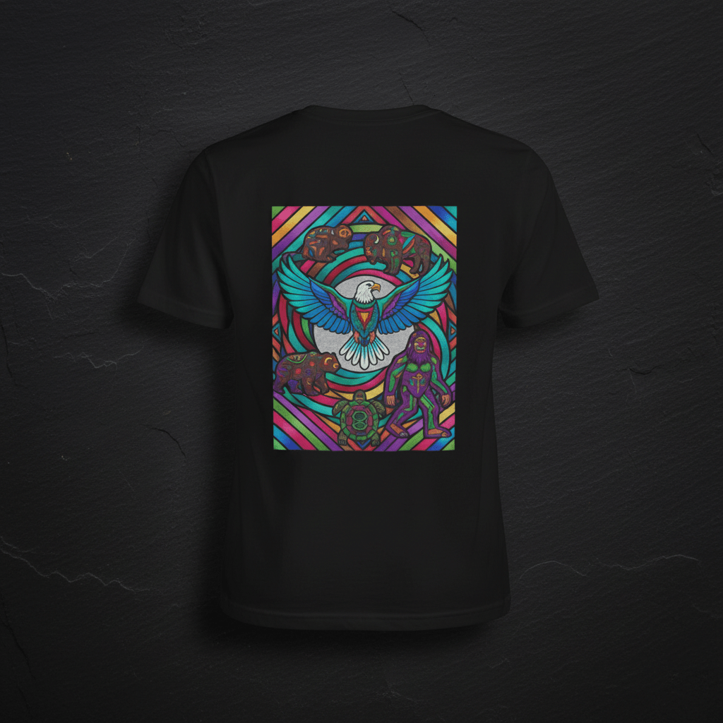 Ember Spirit 7 Grandfather Teachings Unisex T-Shirt – Indigenous Streetwear Graphic TeeEmber Spirit Apparel